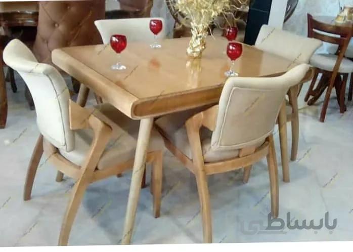 میز و صندلی ناهار خوری 4 نفره کد 5636