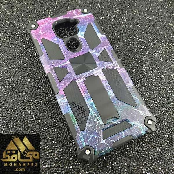 قاب ضد ضربه شیائومی Redmi Note 9 / Redmi 10X(4G) هولدر دار کد XM268A