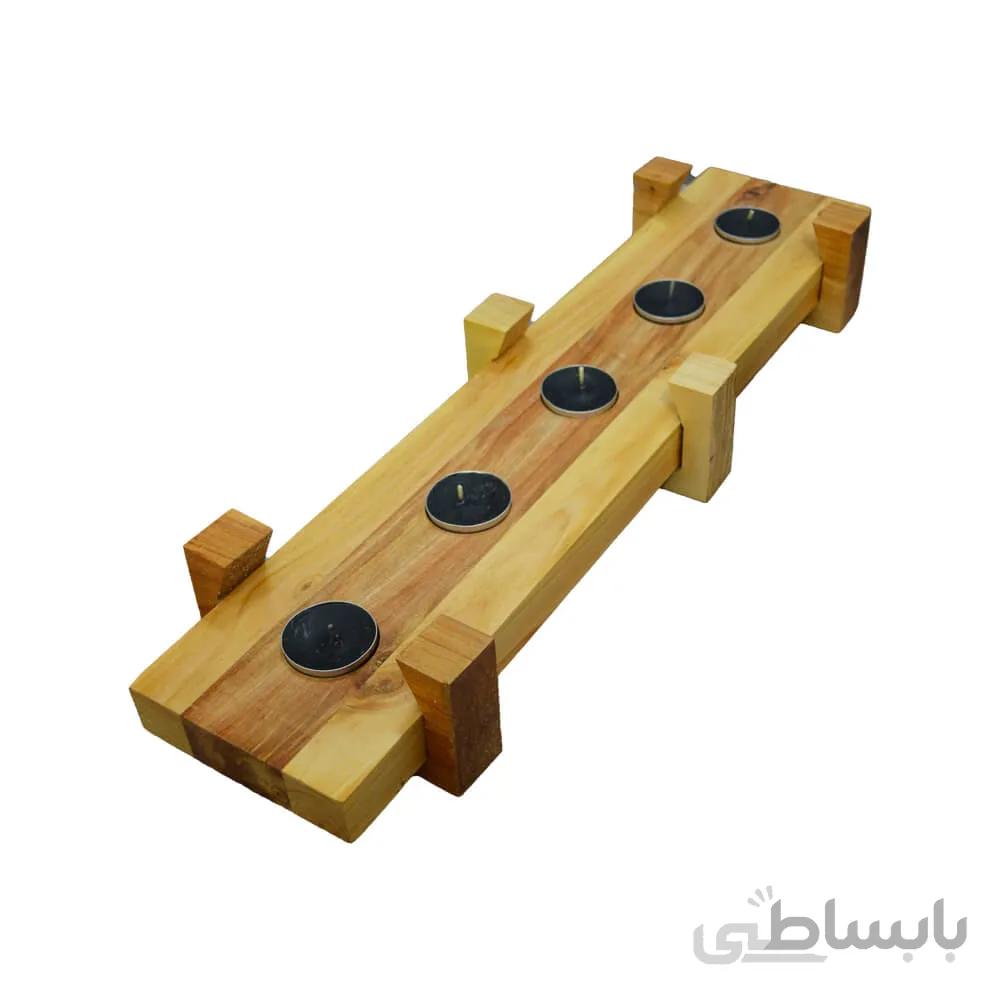 جا شمعی پایه دار