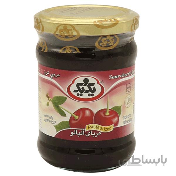 مربا آلبالو یک و یک - 350 گرم