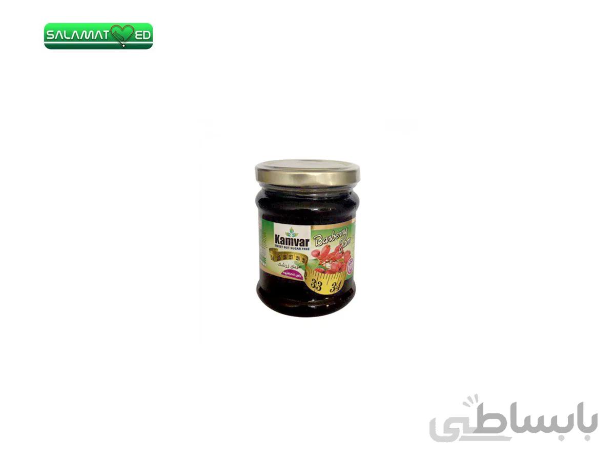مربای زرشک بدون شکر و رژیمی