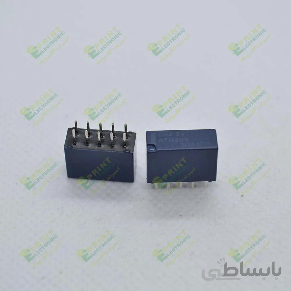 رله 5 ولت مخابراتی 10 پایه 1 آمپر NAIS TN2-5V