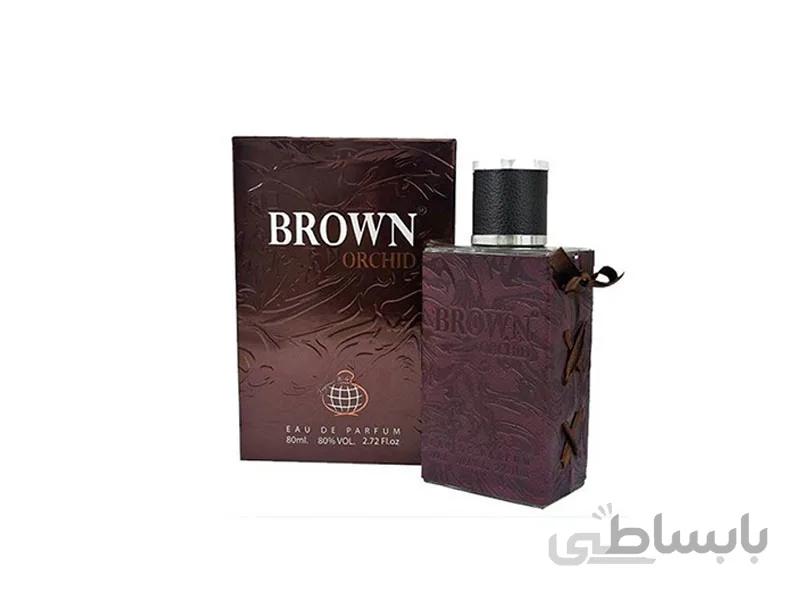 عطر ادکلن مردانه فراگرنس ورد براون ارکید قهوه ایی (FRAGRANCE WORLD Brown ORCHID) حجم 80 میل ا FRAGRANCE WORLD Brown ORCHID for men