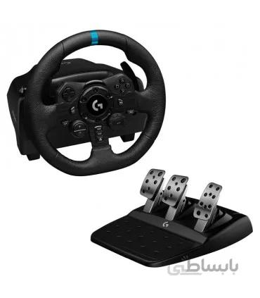 دسته فرمان و پدال بازی لاجیتک G923 For PS4/PS5 ا LOGITECH G923 TRUEFORCE SIM RACING WHEEL FOR PLAYSTATION/PC Joystick