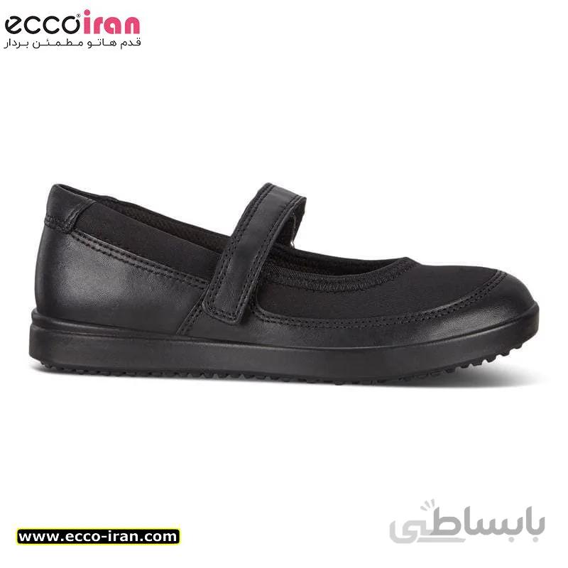 کفش دخترانه اکو اصل Elli Black Feather Kids