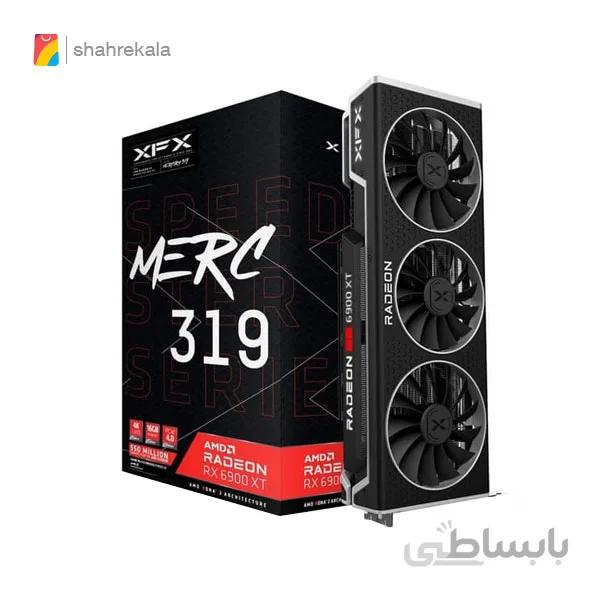 کارت گرافیکXFX RX-6900XT MERC319 ا XFX RX 6900 XT Gaming with 16GB GDDR6 Graphics Card