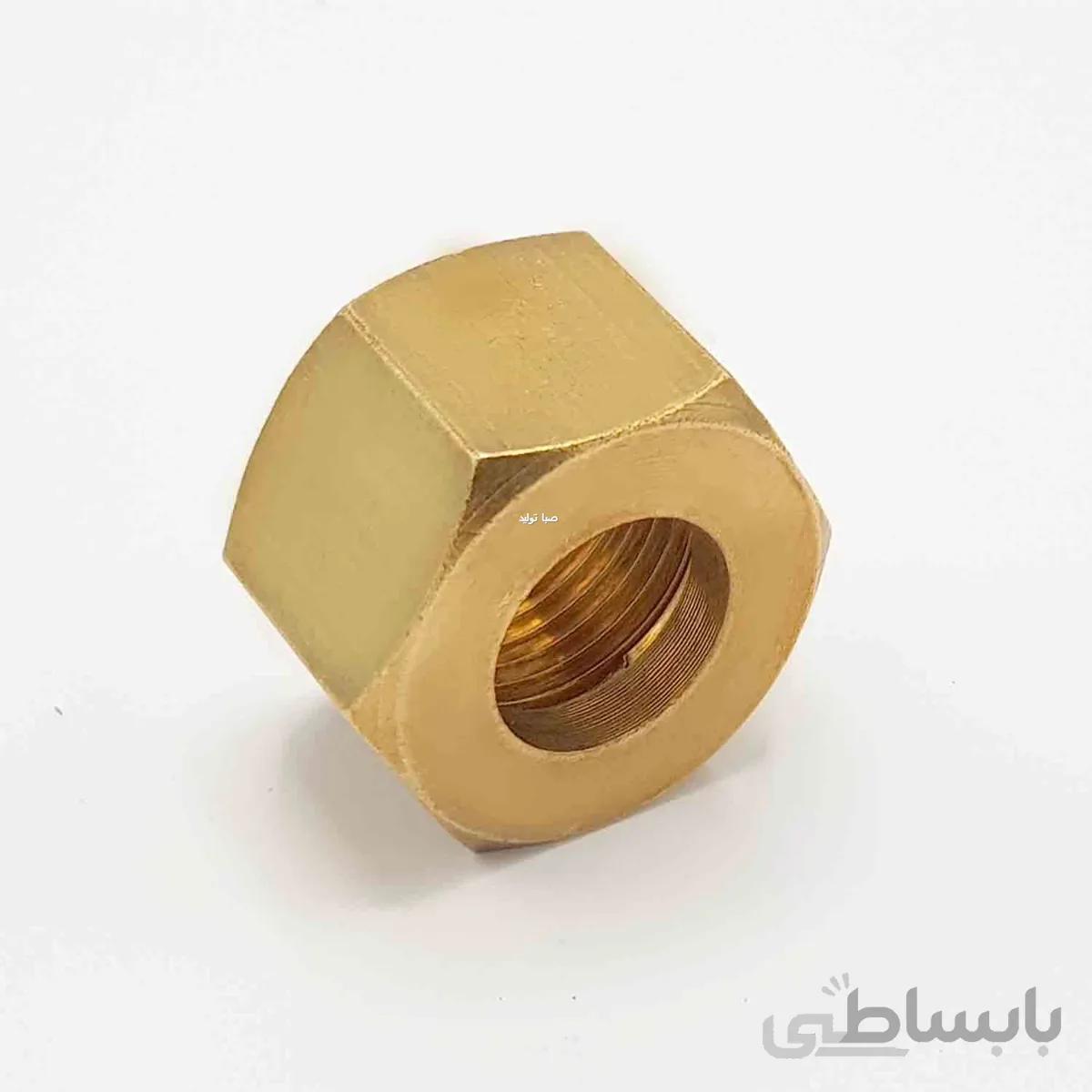 مهره 3/8 برنجی