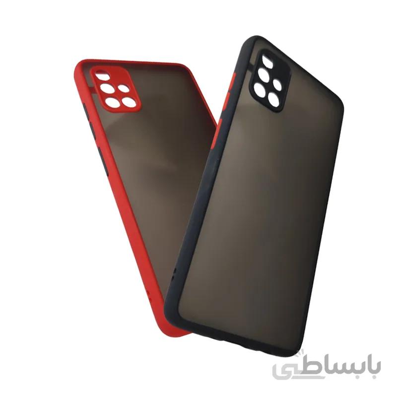 کاور سامسونگ A51 4G پشت مات محافظ لنز دار