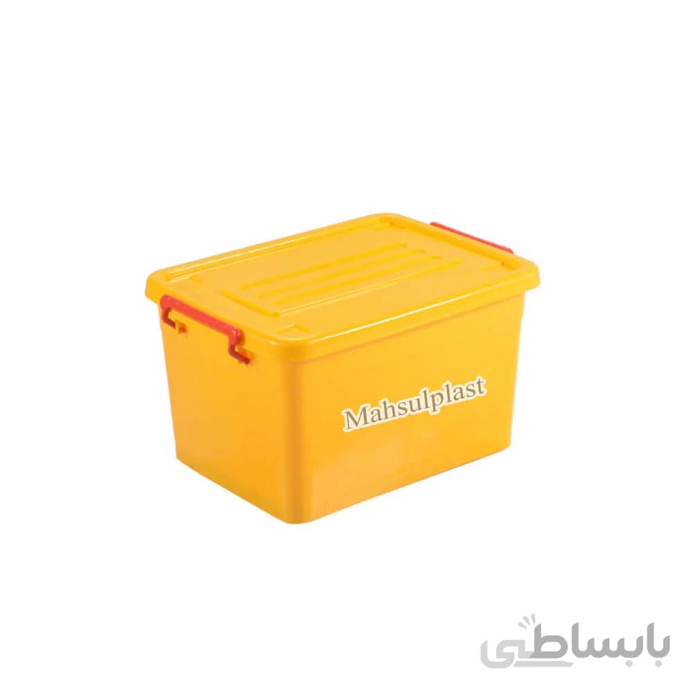 باکس چرخدار کد 206 رنگ زرد