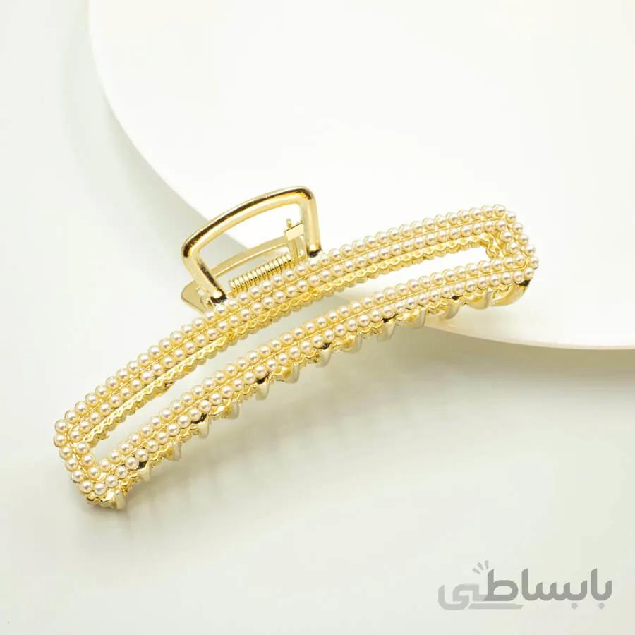 کلیپس فلزی مرواریدی کد C136