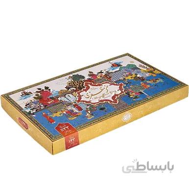گز لقمه ای بادام عسلی شیر خشتی 33%مظفری کد G-115