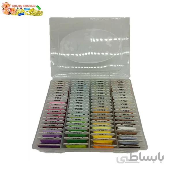 پک 80 عددی نخ کوبلن بوبین دار کد 5673K