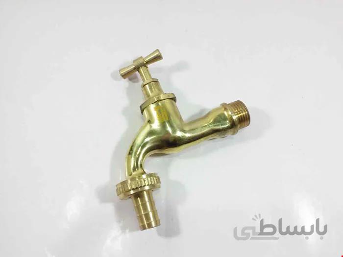 شیر آب 1/2 طلایی (جنس برنجی)