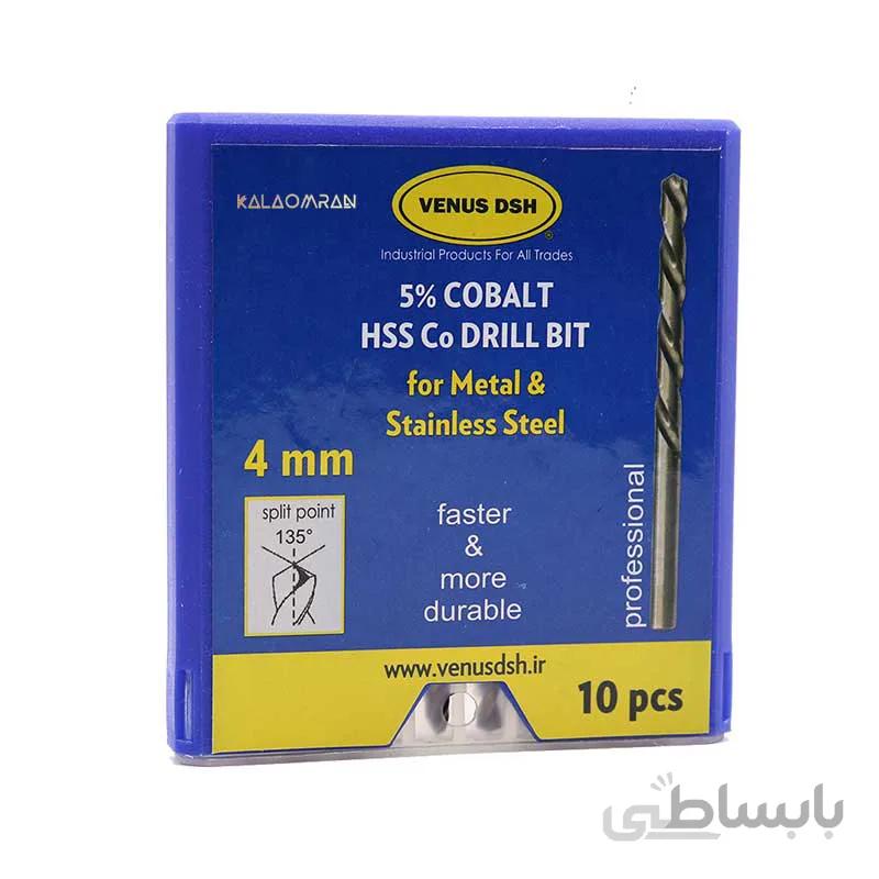 ست 10 عددی مته آهن سایز 4 میلی متر VENUS DSH