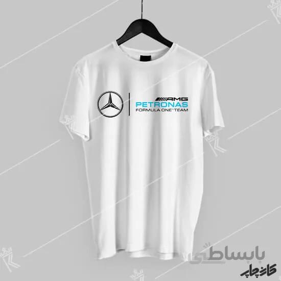 چاپ تیشرت بنز BENZ AMG Petronas
