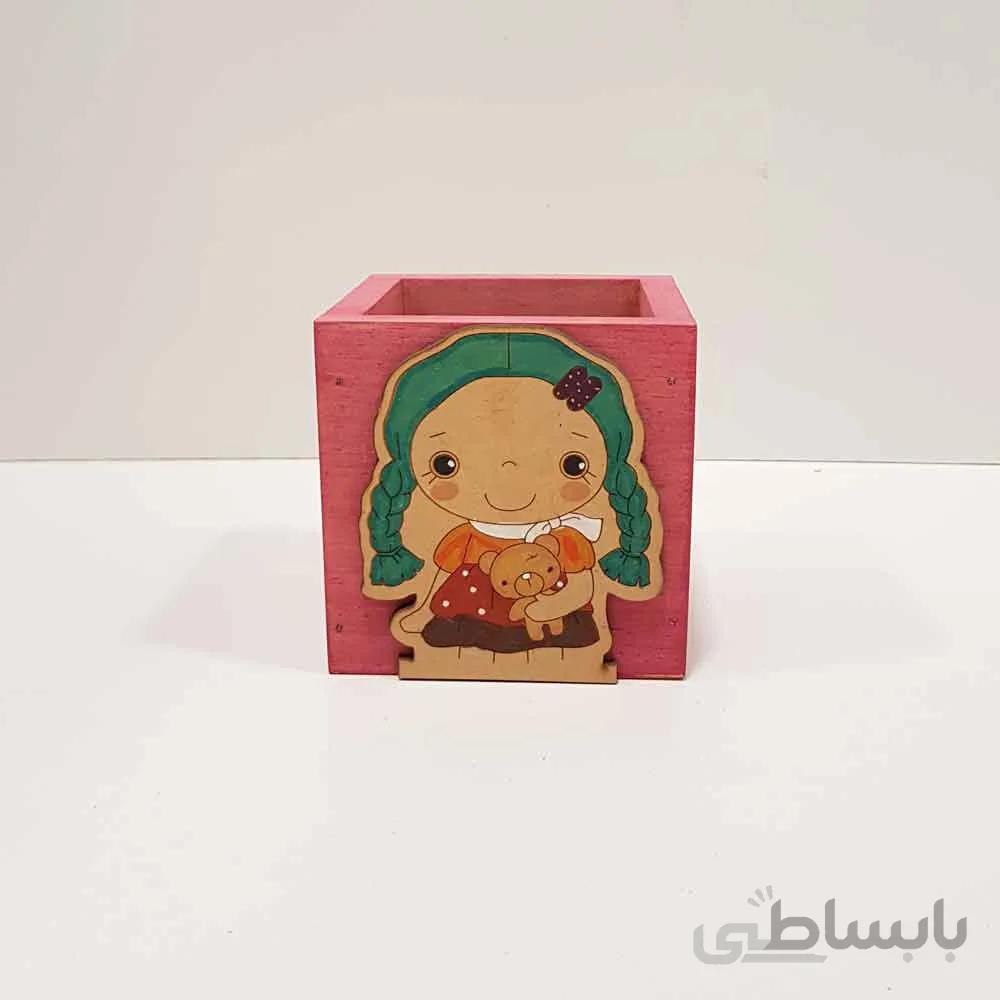 جا قلم چوبی مدل 3