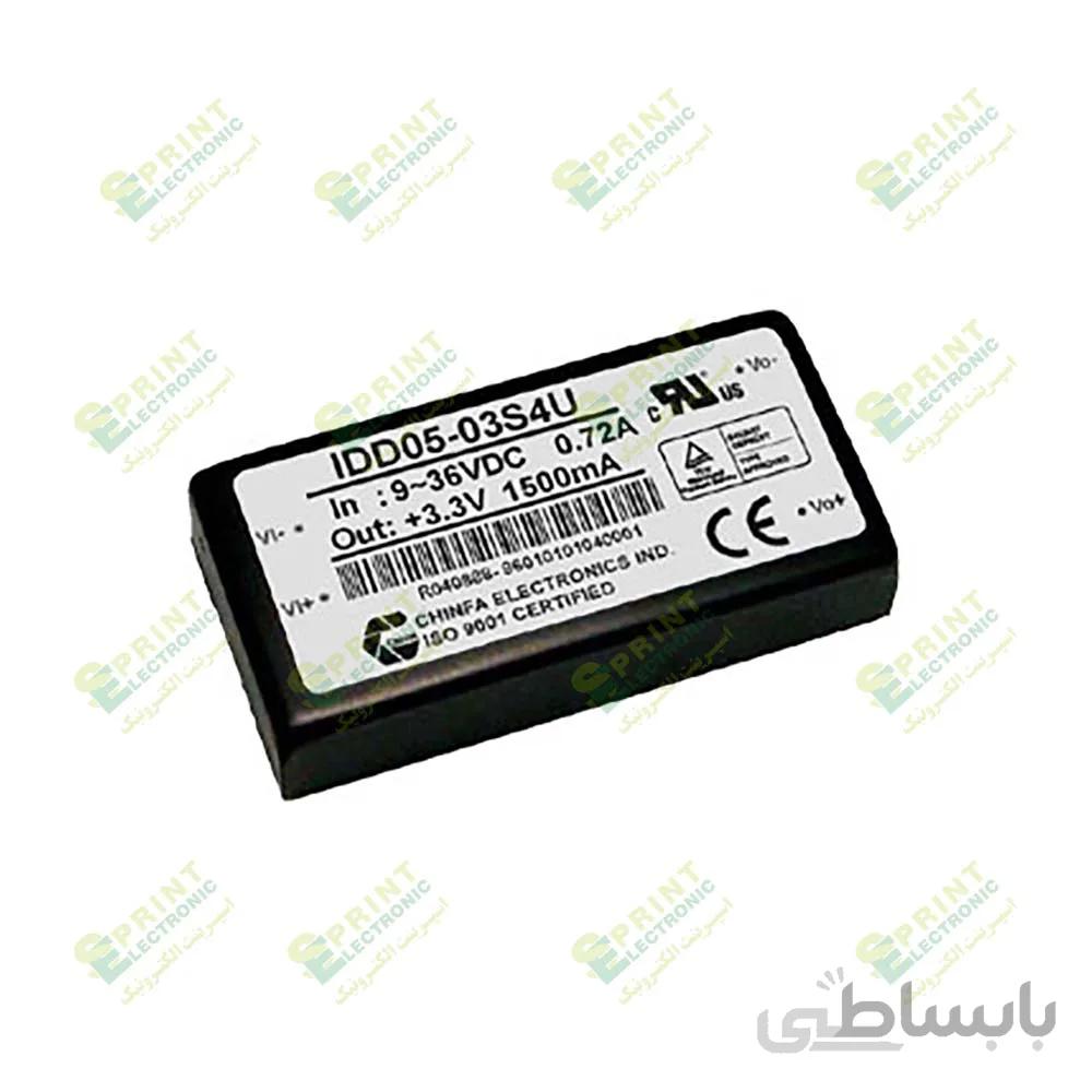 مبدل ولتاژ دی سی به دی سی 5 وات IDD05-12S4U