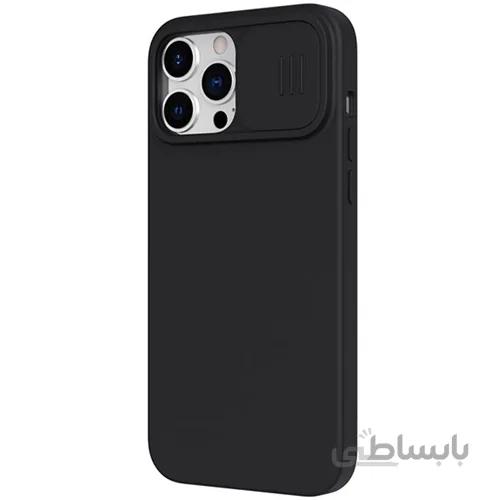 قاب برند نیلکین مدل کم شیلد سیلیکون مناسب بزای گوشی آیفون Nillkin Camshield Silky Silicon iPhone 13 Pro