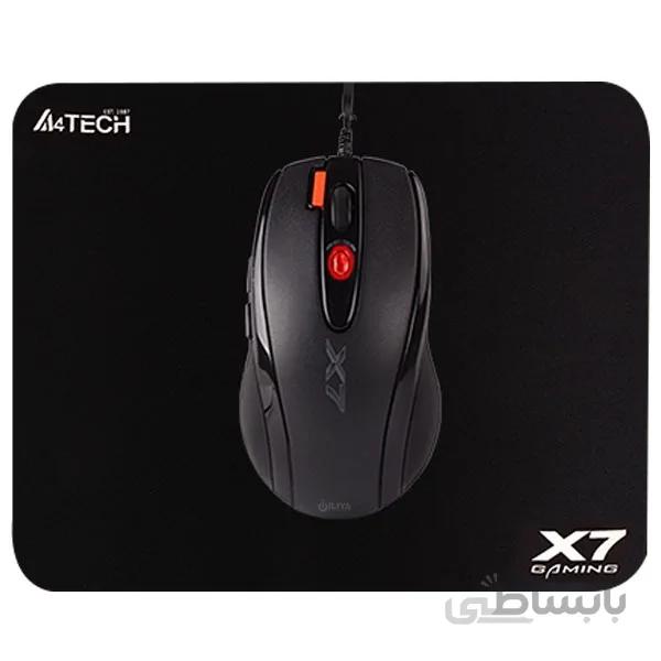 ماوس گیمینگ و پد گیمینگ ایفورتک X-7120 ا MOUSE+PAD GAMING A4TECH X-7120