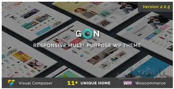 قالب وردپرس Gon