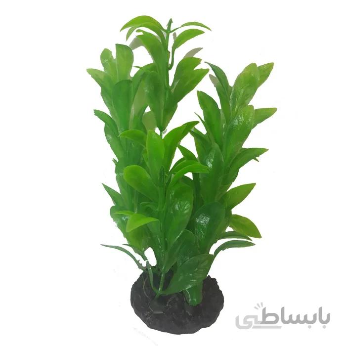 گیاه مصنوعی آکواریوم سبز کد 1612