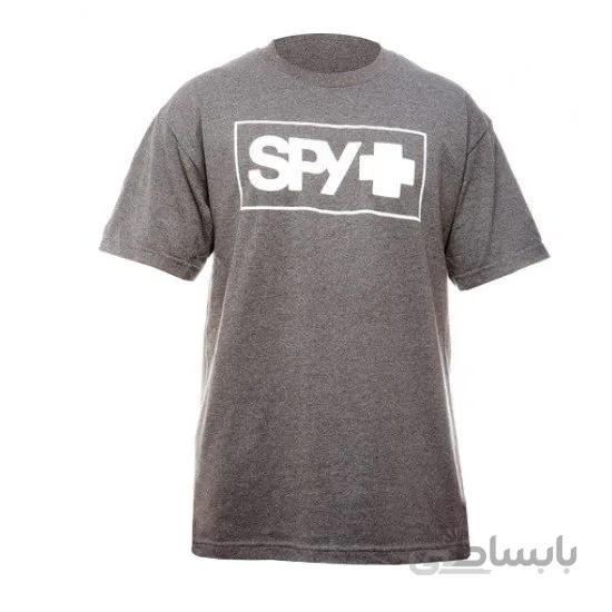 تیشرت مدل Spy - Boxed T-Shirt / Charcoal White