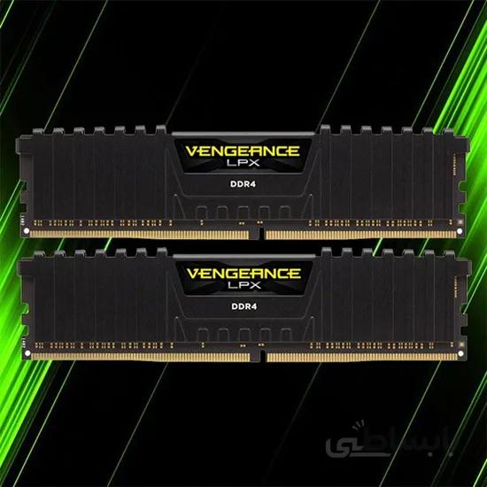 رم کورسیر Vengeance LPX 32GB 16GBx2 3200MHz CL16