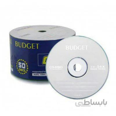 سی دی خام باجت BUDGET (پک 50 عددی)