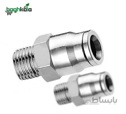 رابط فیتینگی استیل ابتدای خط مهپاش