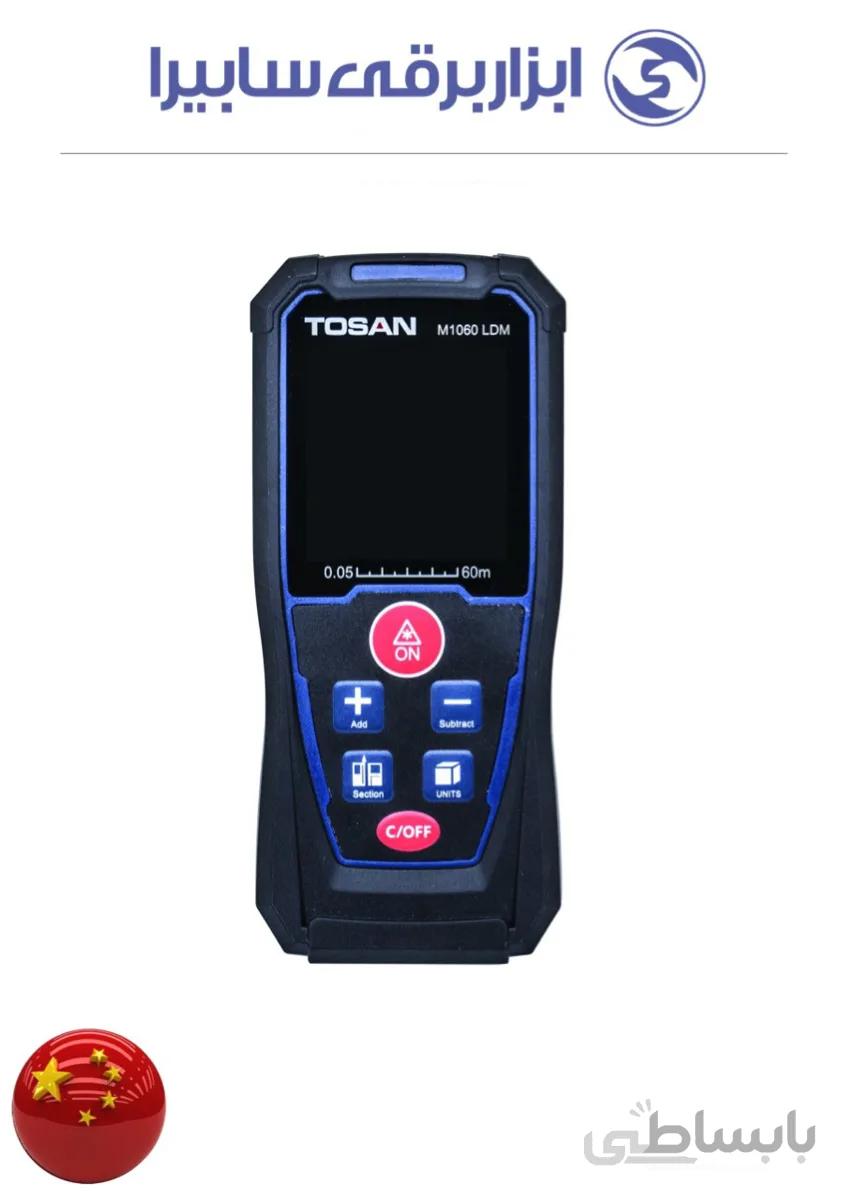 متر لیزری توسن ۶۰ متری مدل M1060 LDM ساخت چین