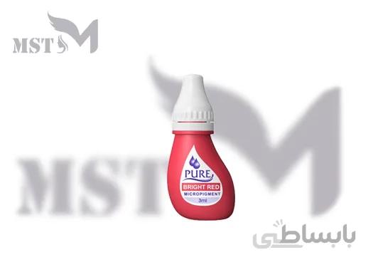 رنگ pure bright red