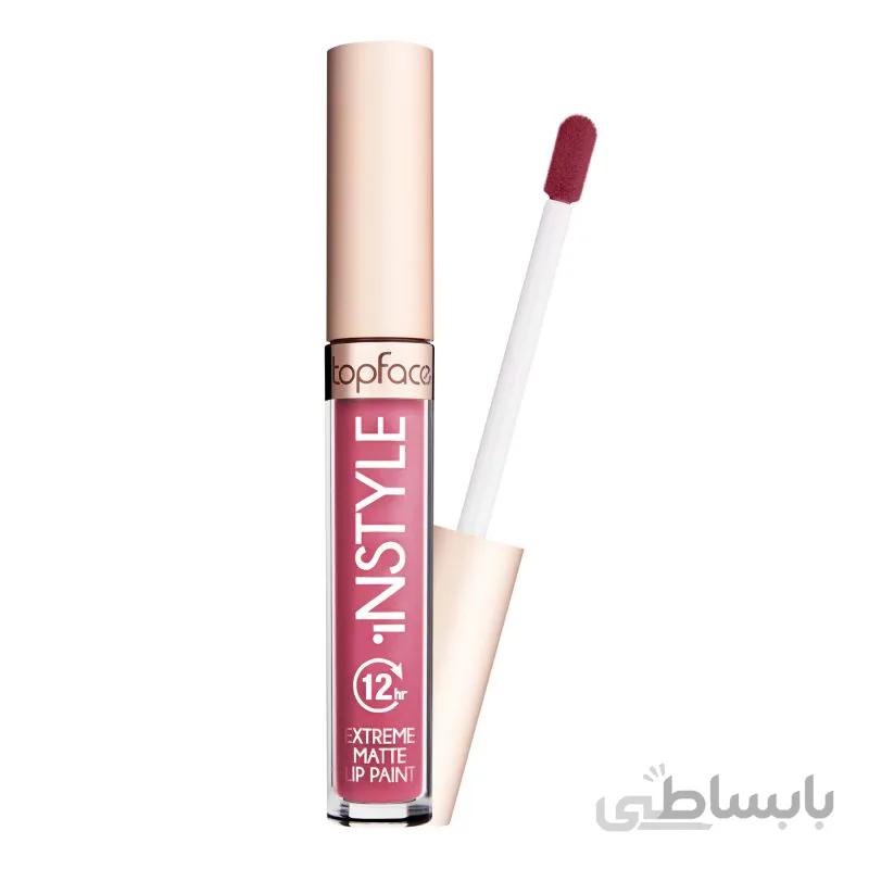 رژ لب مایع تاپ فیس topface مدل Instyle Extreme Matte Lip paint