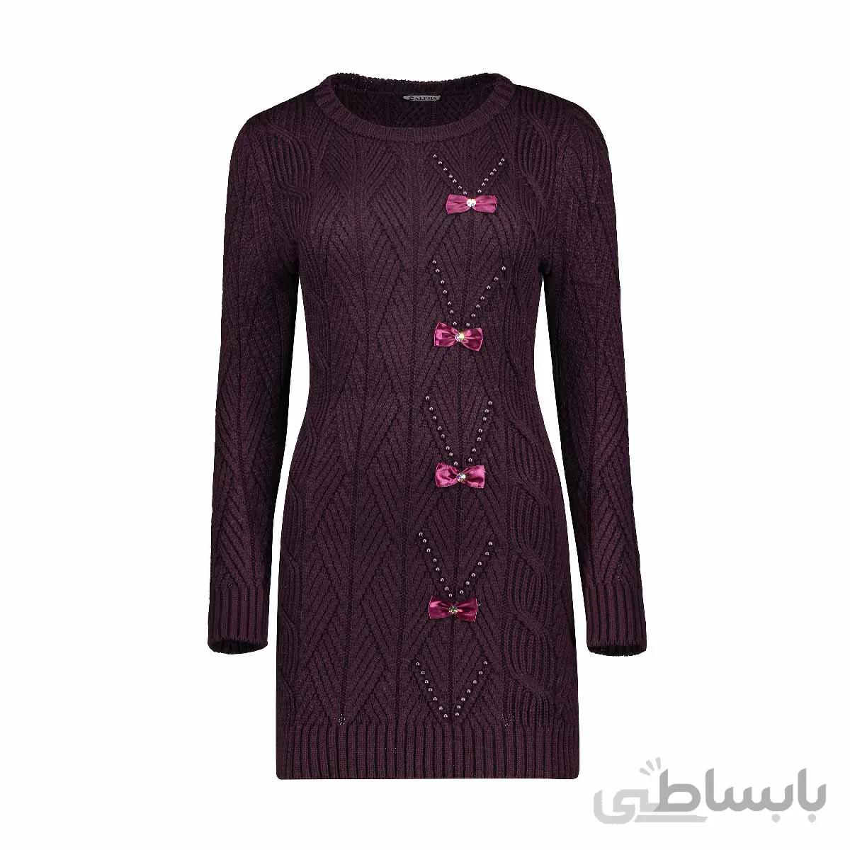 تونیک بافت یقه گرد کد 601458