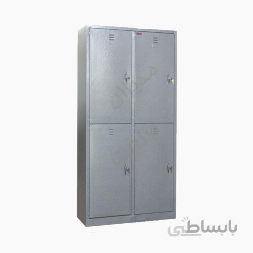 کمد فلزی چهار درب