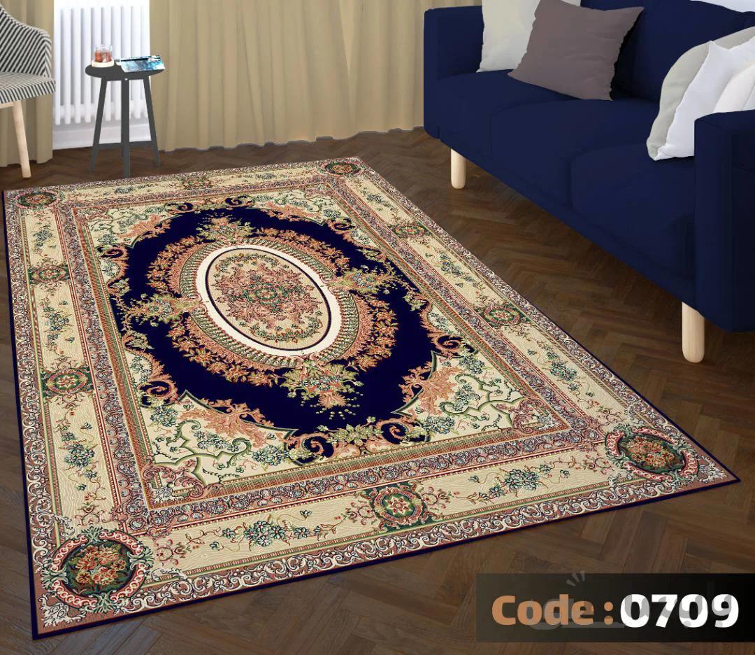 روفرشی طرح کلاسیک حاشیه کرم