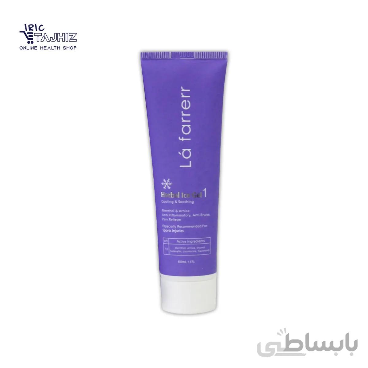 ژل منتونیكا 1 خنك كننده 60 میلی لیتر لافارر ا La farrerr Mentonica 1 Herbal Ice Gel