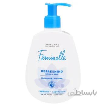 ژل شستشو بهداشتی بانوان فمینله آبی اوریفلیم