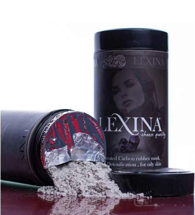 ماسک صورت زغال فعال لاتکسی برند لکسینا Lexina (حجم 250 گرم)