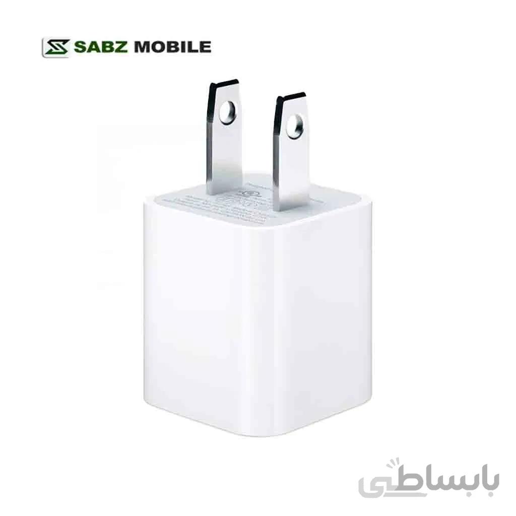 شارژر دیواری اپل مدل MB707ZM ا Apple MB707ZM/B USB Power Adapter - original