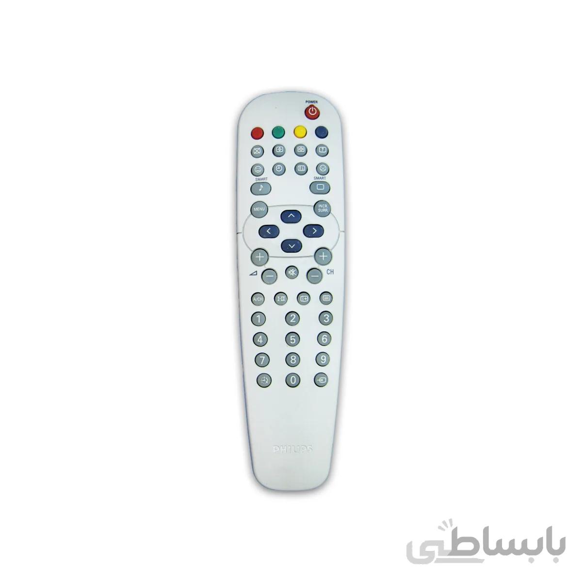 کنترل تلویزیون فیلیپس PHILIPS اصل نقره ای