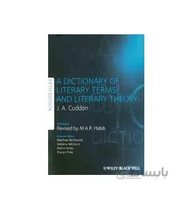 A Dictionary of Literary Terms and Literary Theory Fifth Edition