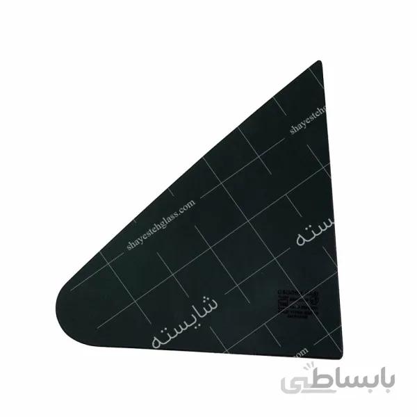 شیشه لچکی راست پژو پارس - پژو 405 دودی سولار