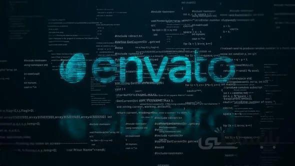 پروژه آماده افترافکت : لوگو دیجیتال Digital Code Logo Reveal 23589751