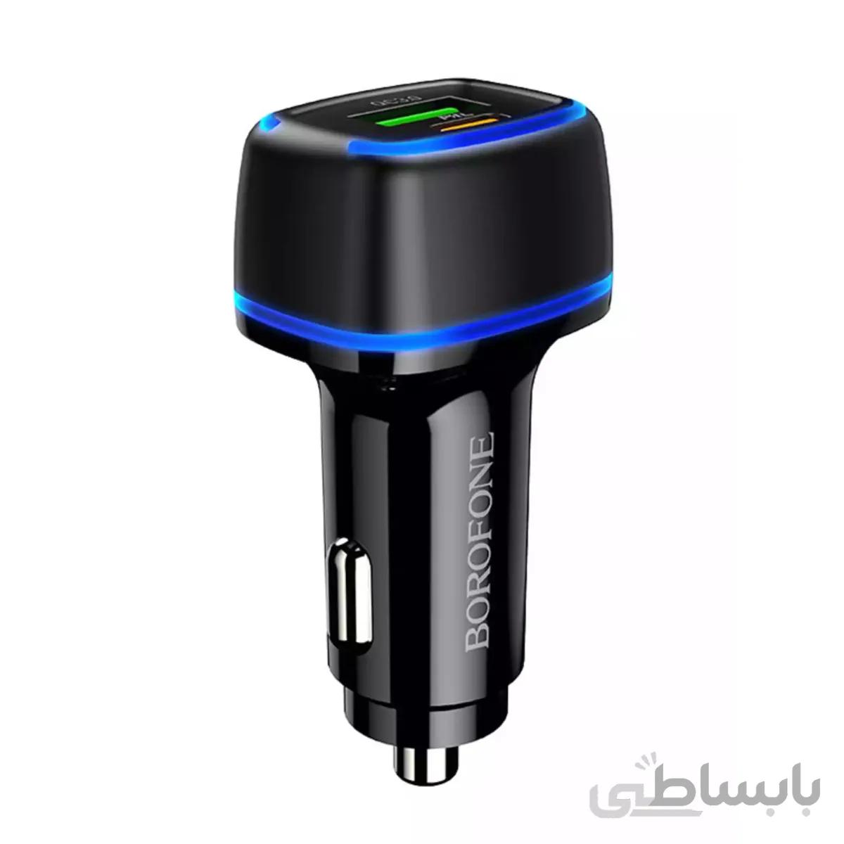 شارژر فندکی بروفون مدل PD20W+QC3.0 BZ14A