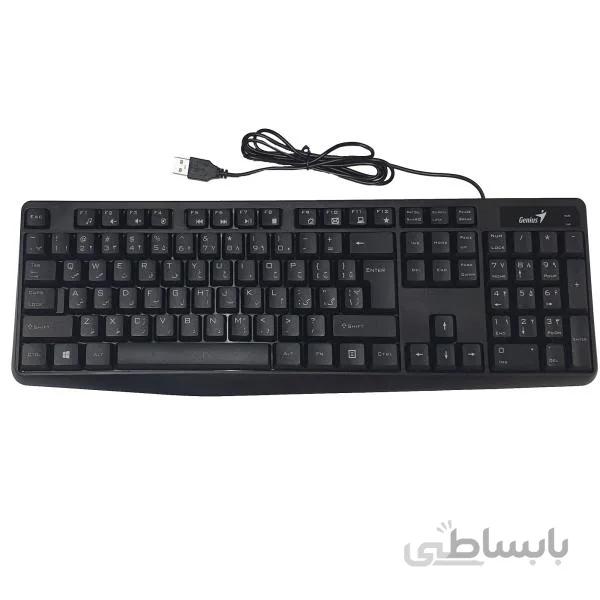 کیبورد USB جنیوس مدل KB-117 ا Genius KB-117 USB Wired Keyboard
