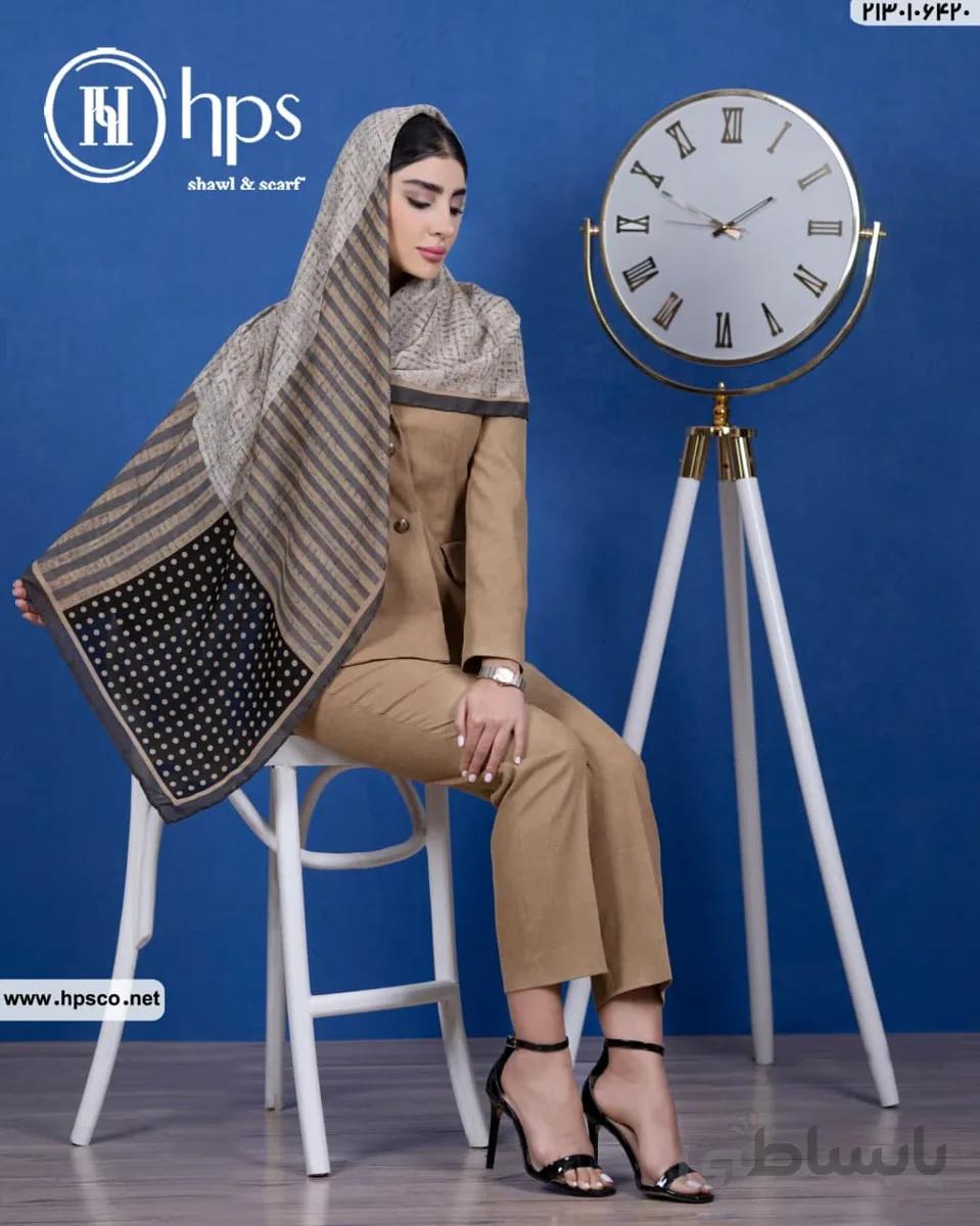 روسری نخی ترک دست دوز (کد 3036)
