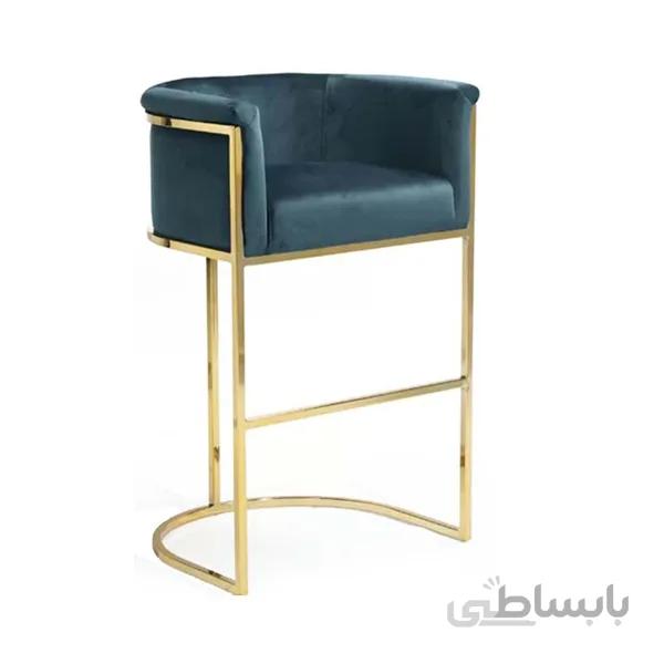 صندلی اپن پایه استیل پشت دار مدل CH1105-VIP