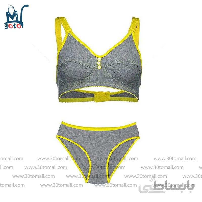 ست لباس زیر زنانه ملانژ مدل ti005