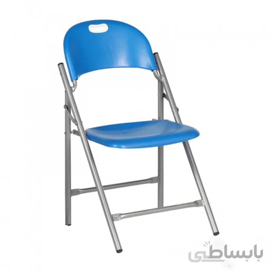 صندلی انتظار لوله ای تک نفره تاشو