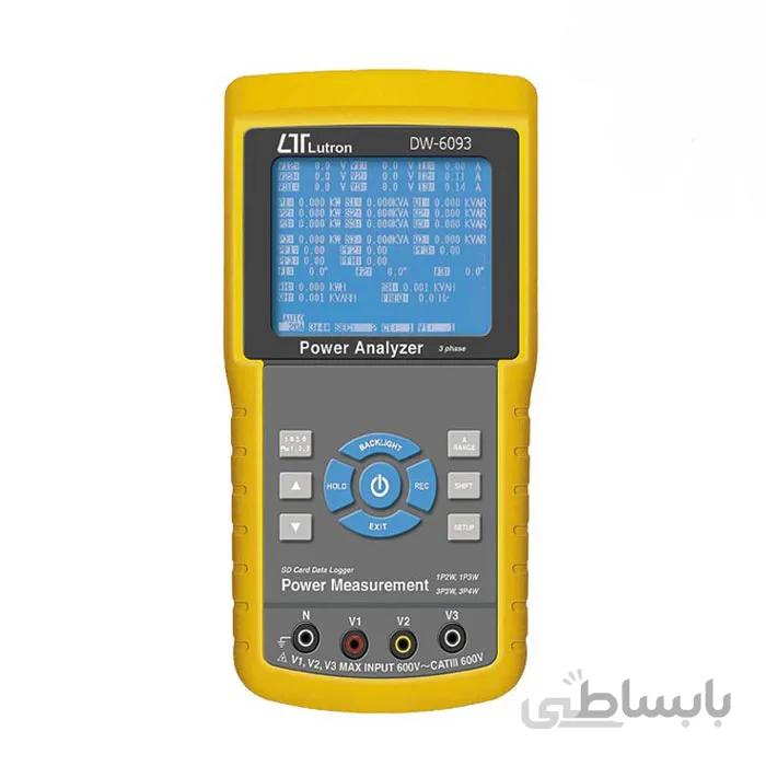 پاور آنالایزر لوترون مدل LUTRON DW-6093 ا POWER ANALYZER LUTRON DW-6093